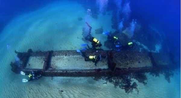 Dive site River Gurara shipwreck