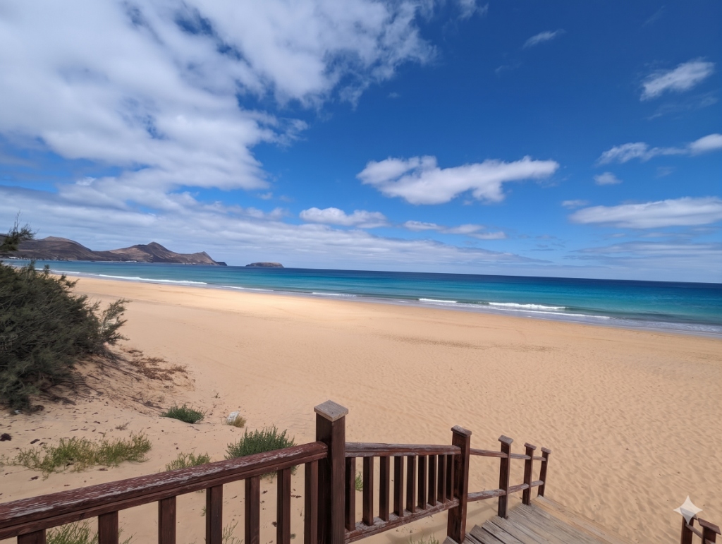 Golden Sands of Porto Santo Beach